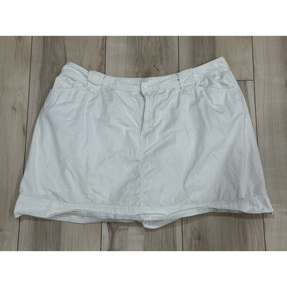 St. John's Bay Woman Stretch Skort White 20W Plus - Picture 1 of 5